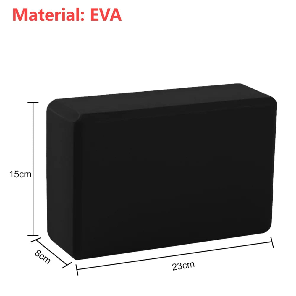 Eco‑Vriendelijk Kurken Yogablok – Natuurlijk Antislip Yoga & Pilates Blok (9×6×3 inch)