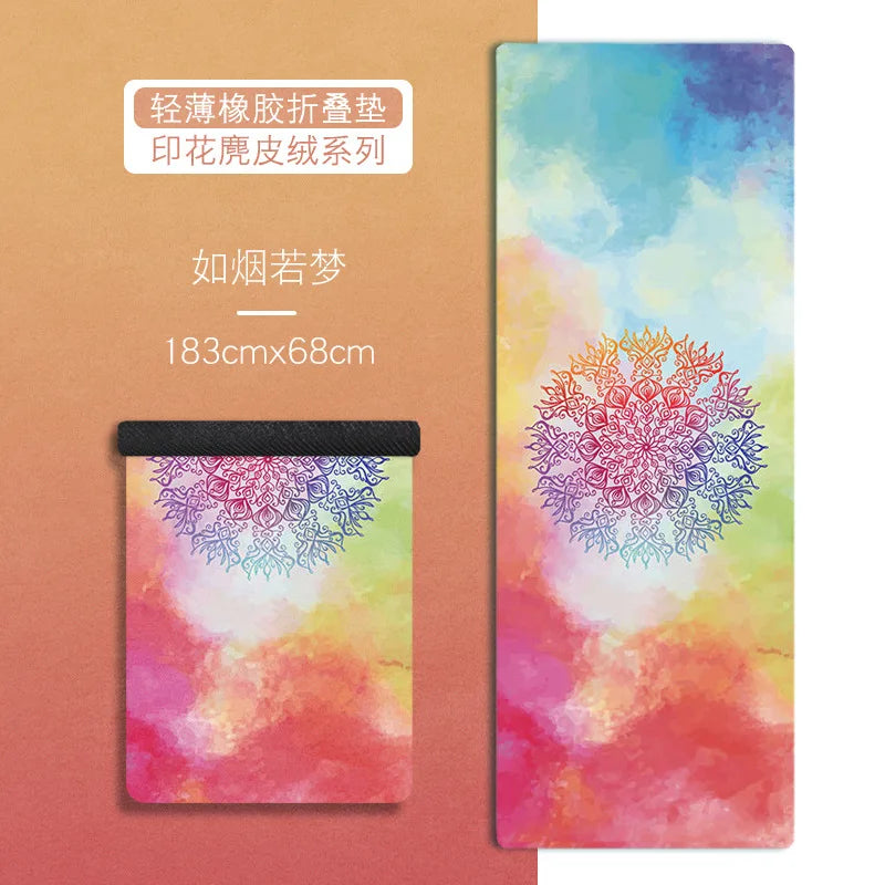 Foldable Yoga Mat 1mm – Ultra Thin & Anti-Slip | Perfect for Travel, Yoga & Pilates