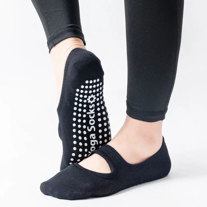 Antislip Pilates Sokken Rugvrij