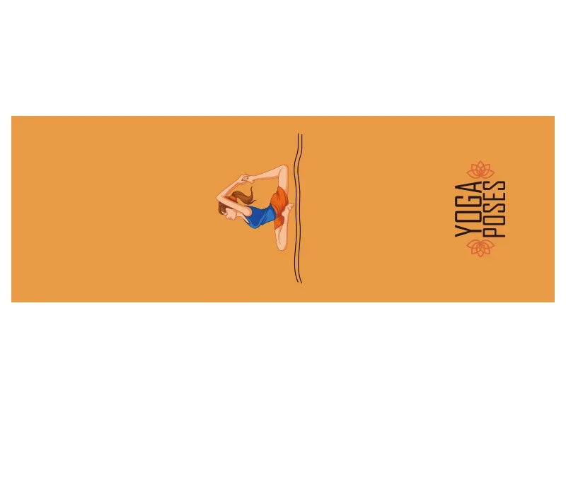 Hot Yoga Mat Towel 185*63cm Printed Yoga Towel Non-Slip Fitness Workout Mat Cover for Pilates Gym Yoga Blankets