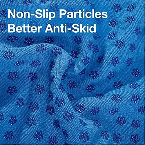 Antislip Hot Yoga Handdoek – Zweet absorberende/ Lichtgewicht Fitness‑ & Yogadeken voor Studio & Travel