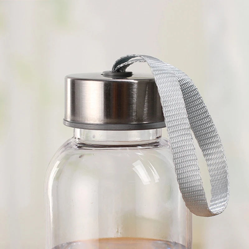Yoga Water Bottle 300/400/500 ml (Portable, Plastic, Transparent)