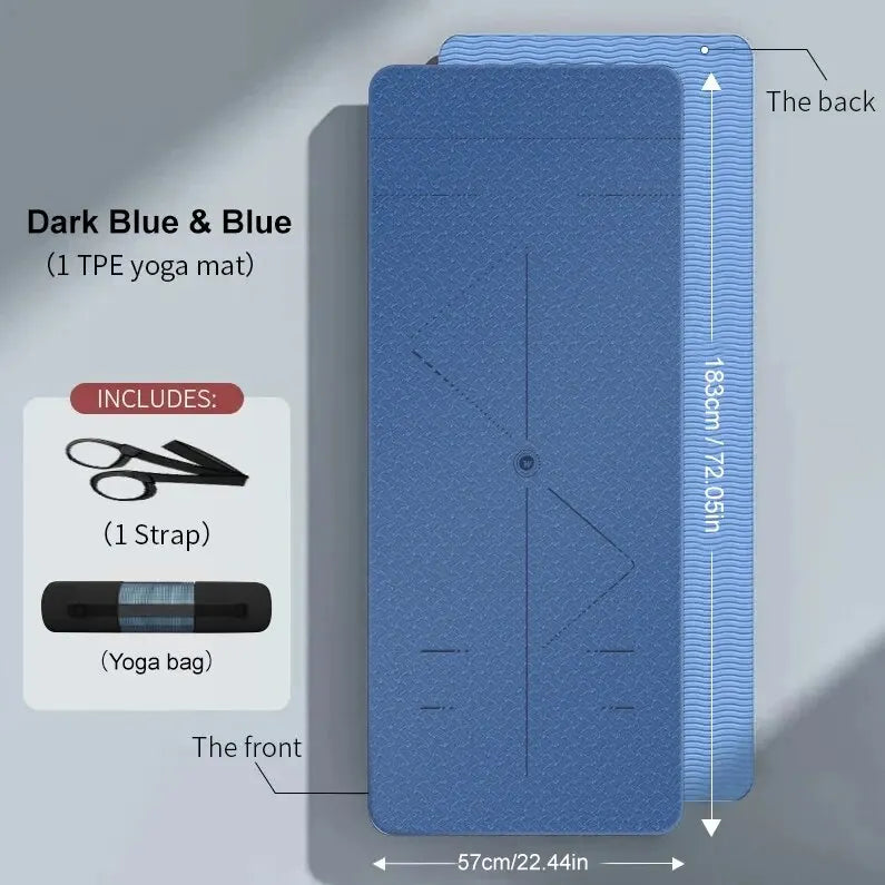 Antislip Yoga Mat Extra Dik
