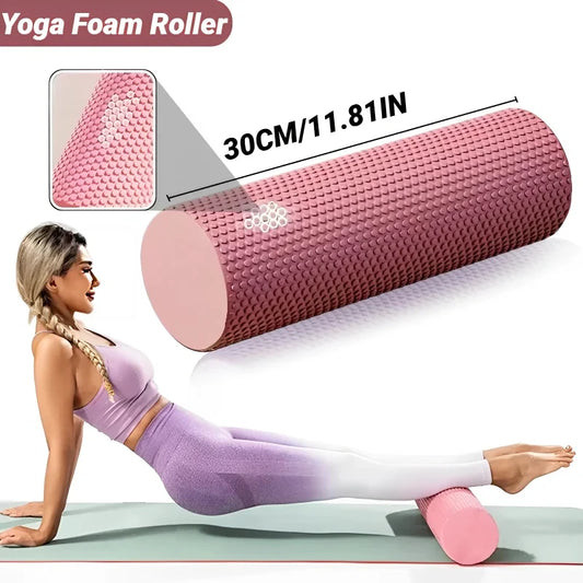RaviZen Hexagonale Foam Roller – Diepe Spiermassage voor Yoga & Pilates