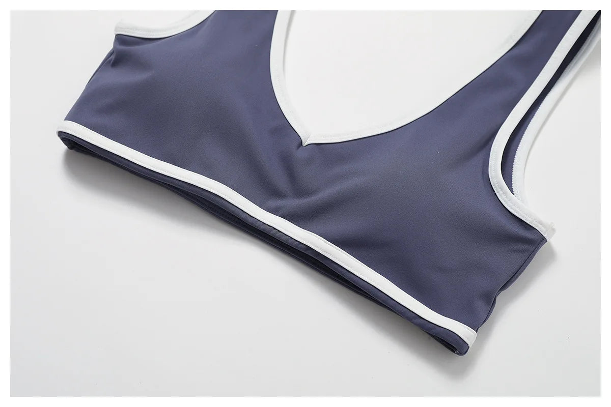 Yoga set 2-piece workout outfit fitness sportswear gym tracksuit high-waisted leggings sports bra women's clothing