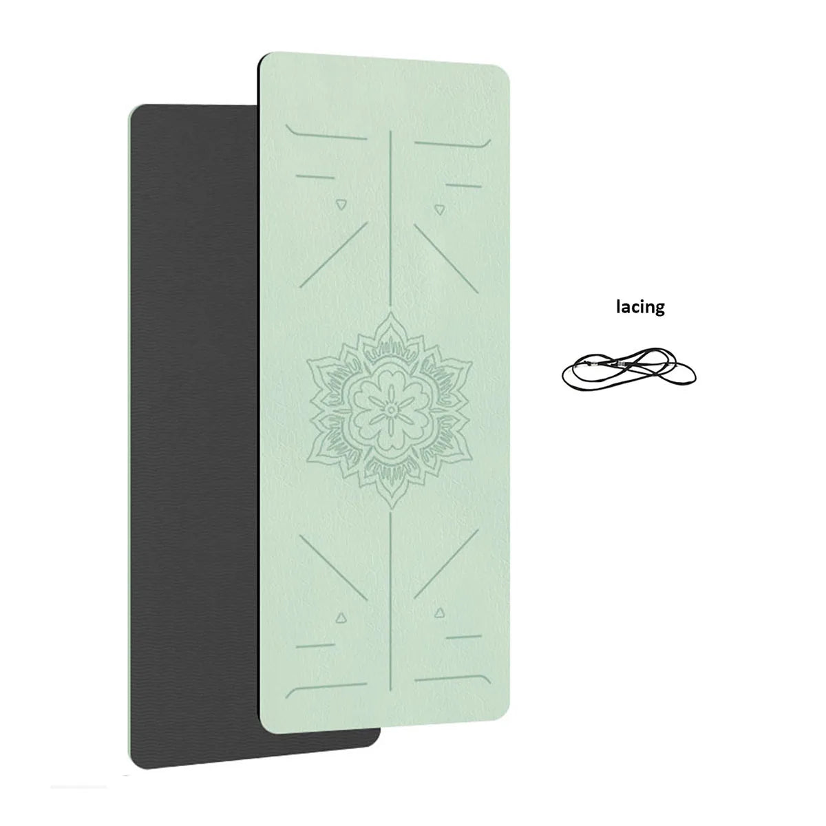 Eco Yoga Mat Non-slip – Fitness & Pilates Mat | Sustainable, Comfort & Grip for Home Workouts