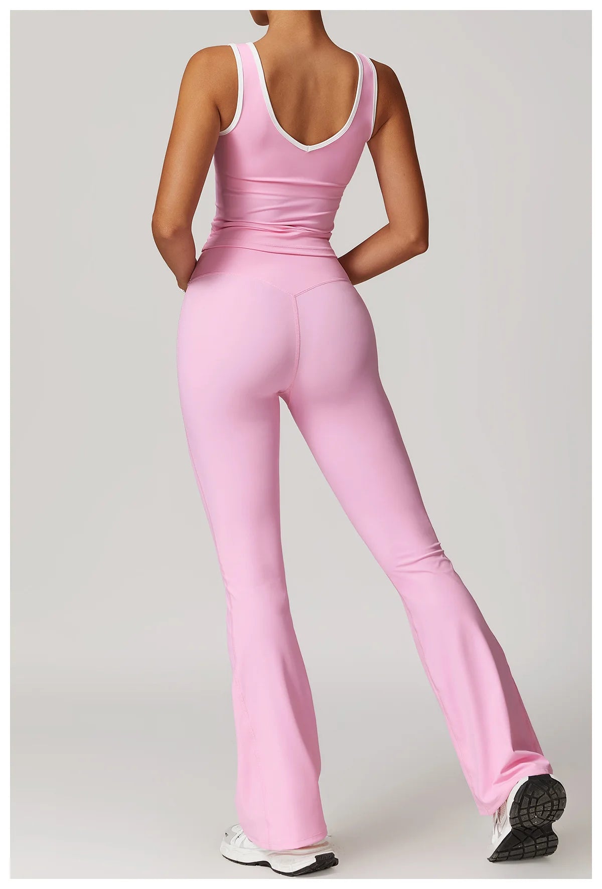 Yoga set 2-piece workout outfit fitness sportswear gym tracksuit high-waisted leggings sports bra women's clothing