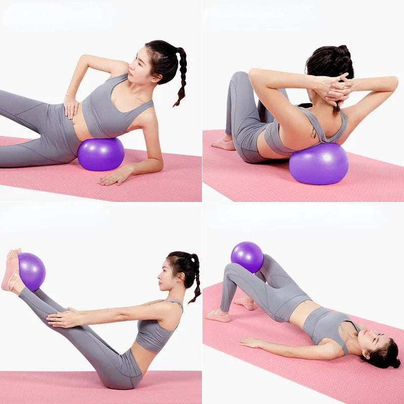 Yoga Ball 25 cm – Pilates Ball for Core Training, Balance & Indoor Workouts