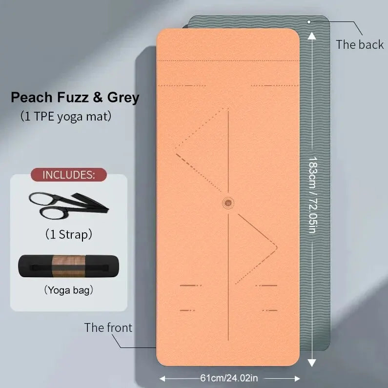 Antislip Yoga Mat Extra Dik