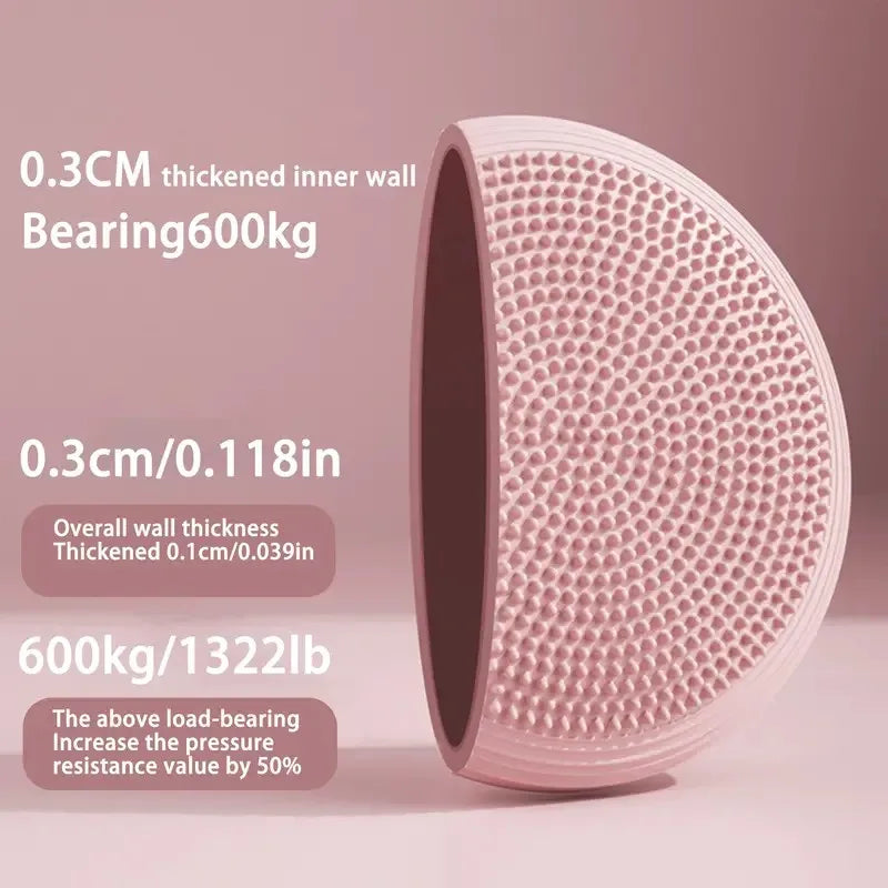 Verdikte yogamat Platte balansmassage Yogatrainer Oefening Fitnessapparatuur Schokabsorptiemat voor thuisgymgebruik