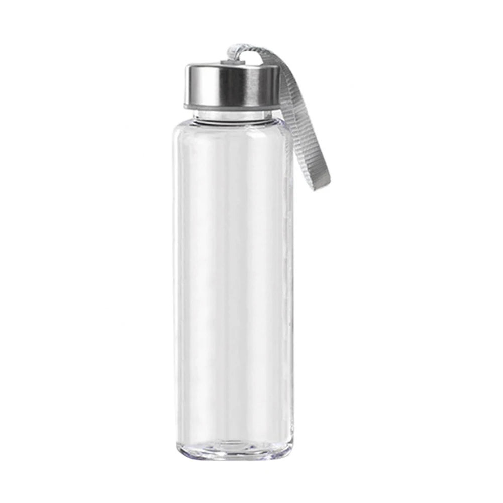 Yoga Water Bottle 300/400/500 ml (Portable, Plastic, Transparent)
