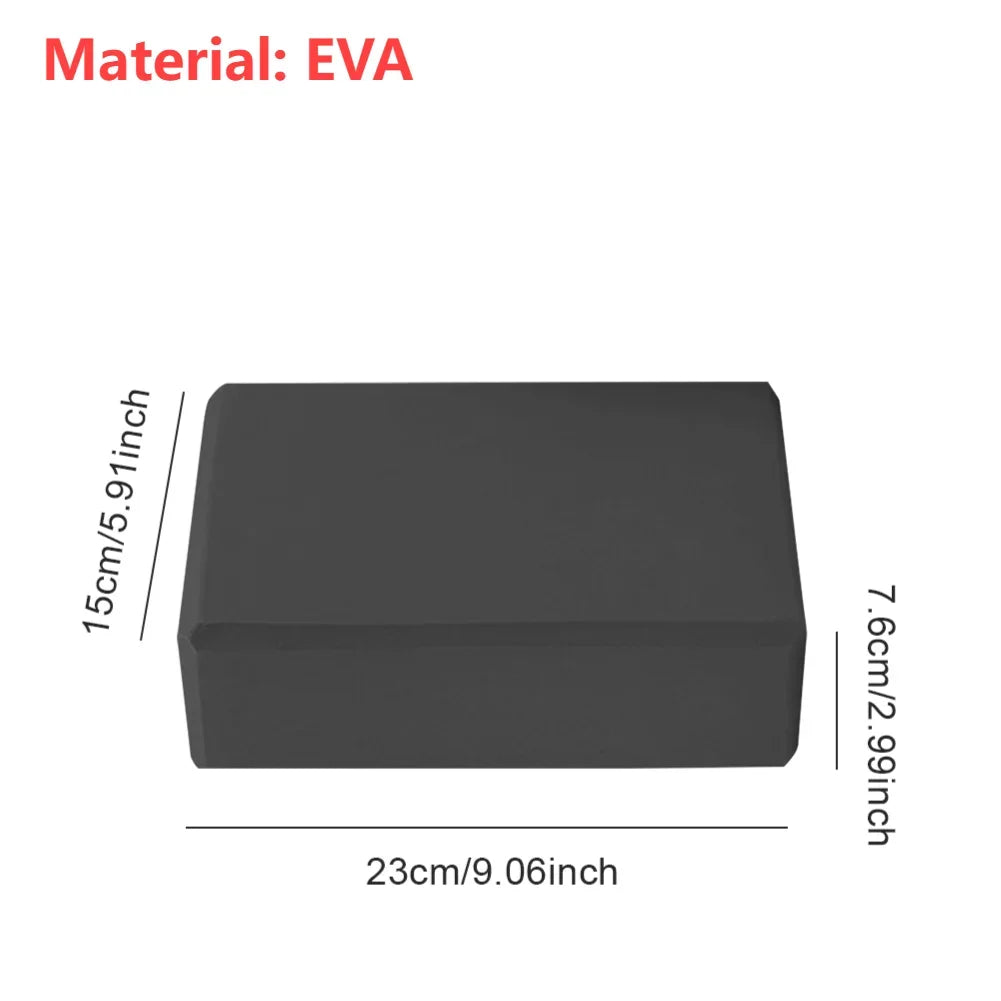 Eco‑Vriendelijk Kurken Yogablok – Natuurlijk Antislip Yoga & Pilates Blok (9×6×3 inch)