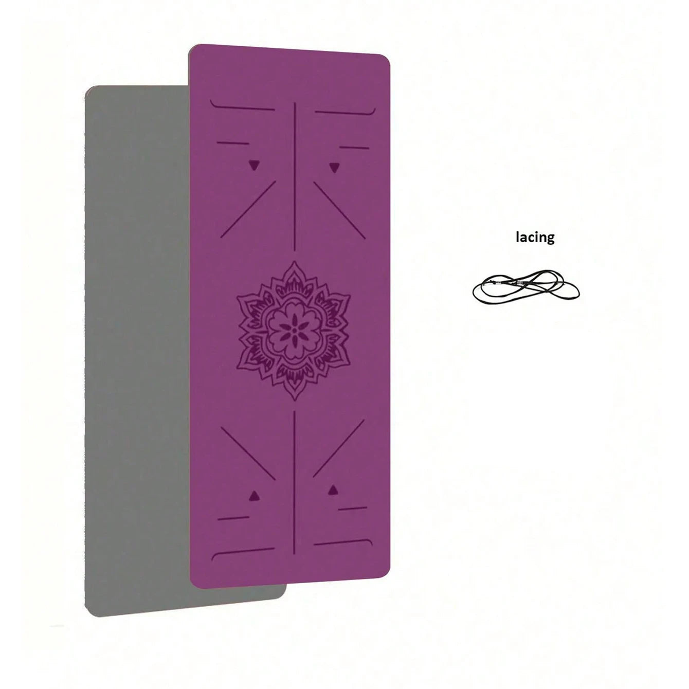 Eco Yoga Mat Non-slip – Fitness & Pilates Mat | Sustainable, Comfort & Grip for Home Workouts
