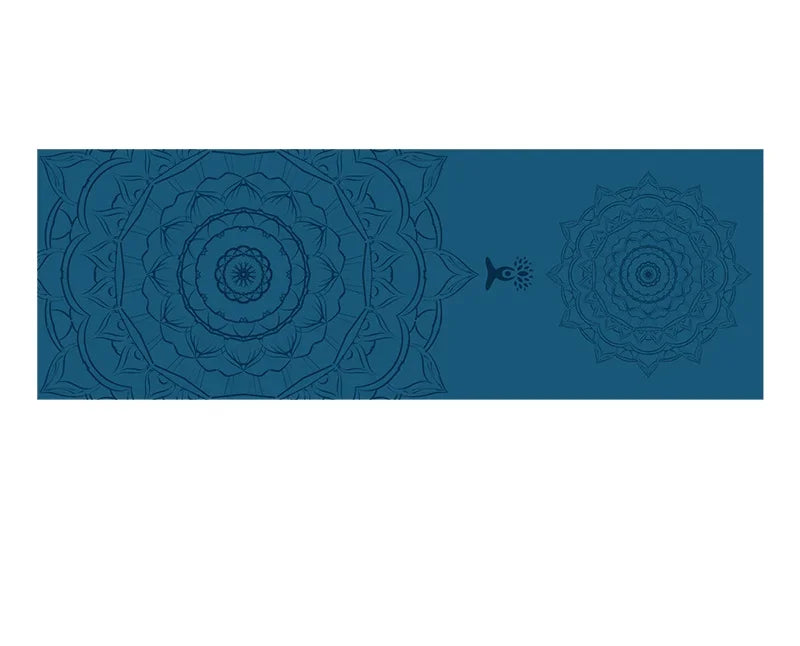 Hot Yoga Mat Towel 185*63cm Printed Yoga Towel Non-Slip Fitness Workout Mat Cover for Pilates Gym Yoga Blankets