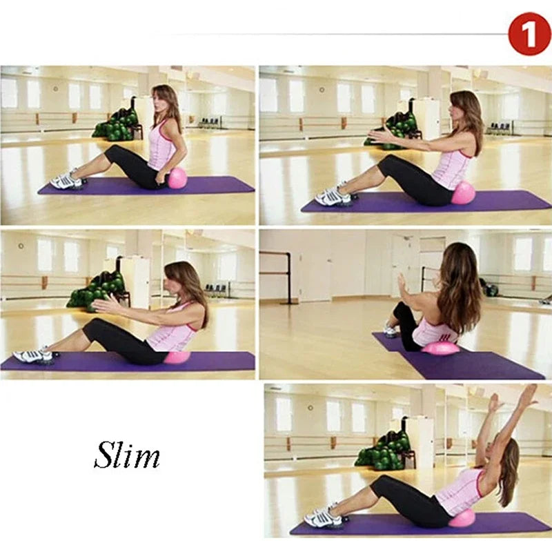 Yoga Ball 25 cm – Pilates Ball for Core Training, Balance & Indoor Workouts