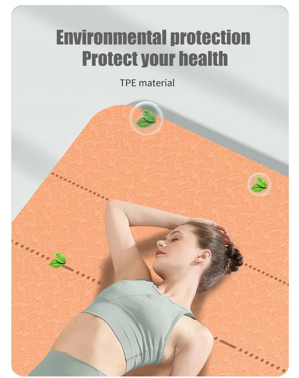 Antislip Yoga Mat Extra Dik