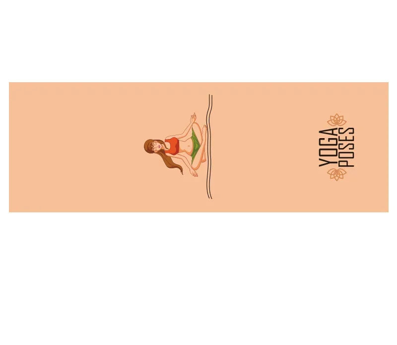 Hot Yoga Mat Towel 185*63cm Printed Yoga Towel Non-Slip Fitness Workout Mat Cover for Pilates Gym Yoga Blankets