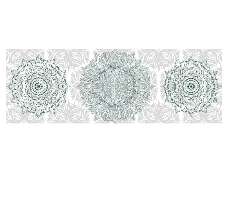 Hot Yoga Mat Towel 185*63cm Printed Yoga Towel Non-Slip Fitness Workout Mat Cover for Pilates Gym Yoga Blankets
