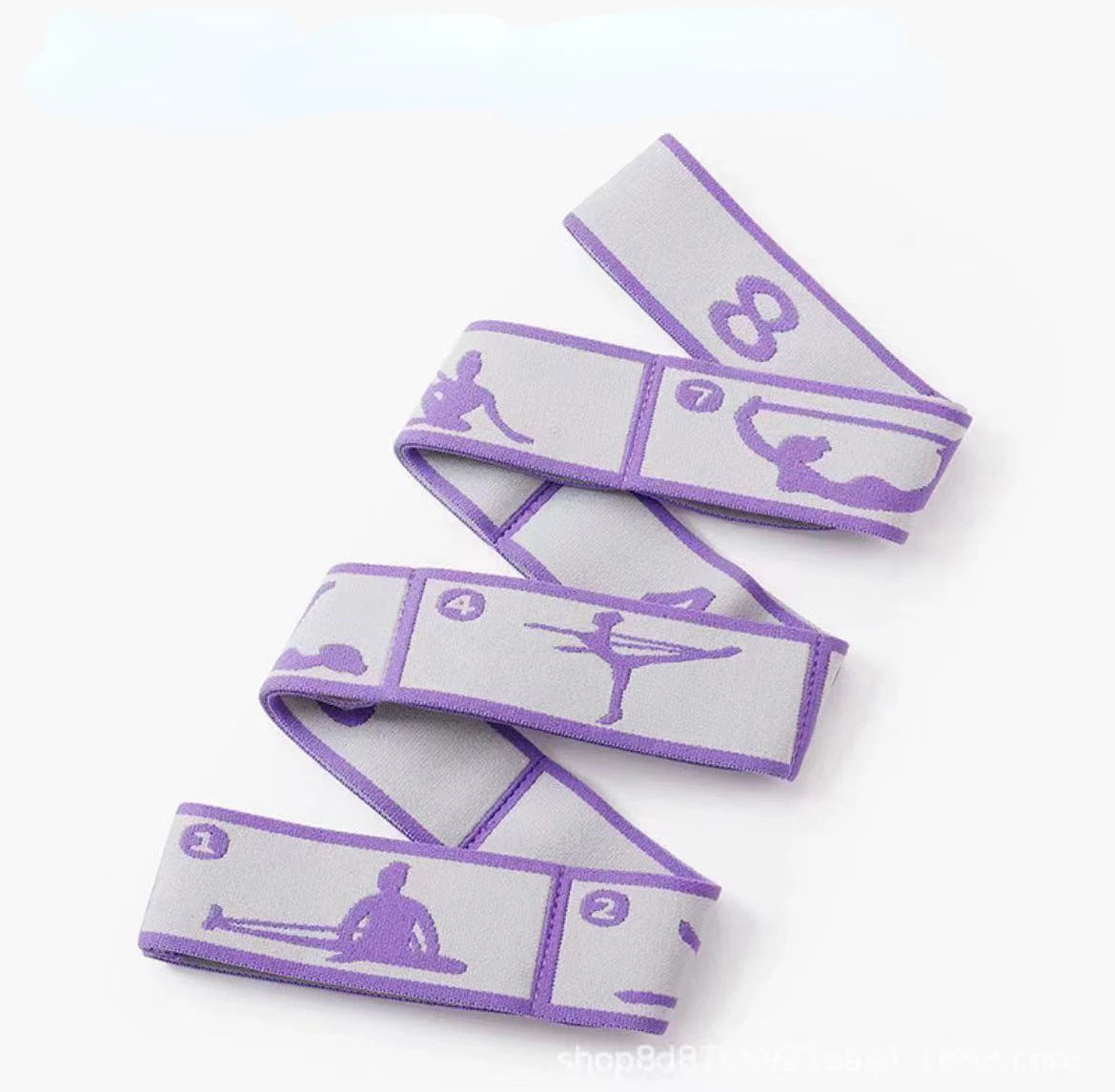 Yoga Stretching Belt Dans Stretching Band Elastische Yoga Weerstandsbanden Thuis Pilates Oefening Trekband Riem Fitness Sport