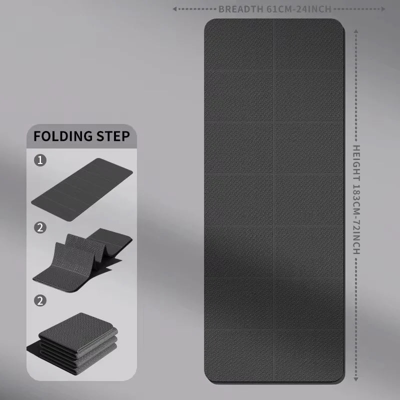 Foldable Yoga Mat – Non-slip & Lightweight | Ideal for Yoga and Meditation