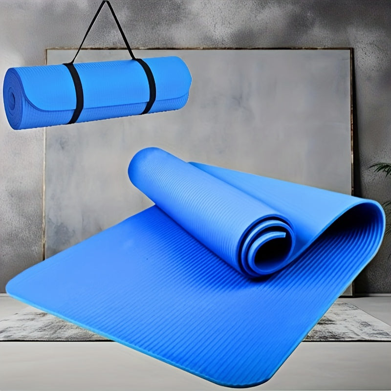 Extra Thick Yoga Mat for Beginners – Non-Slip & Comfortable (NBR)
